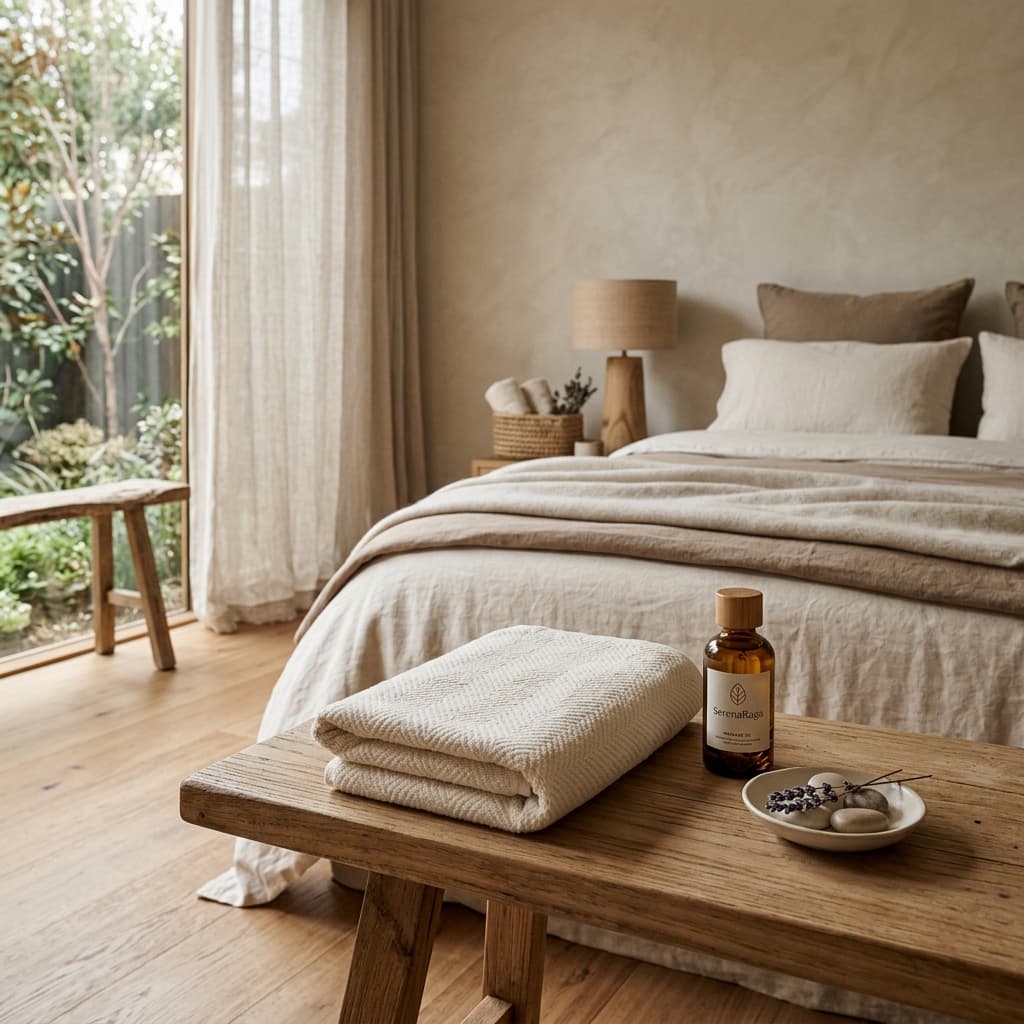 Relaxing home massage